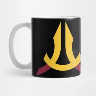 Geometric abstract modern yellow Mug